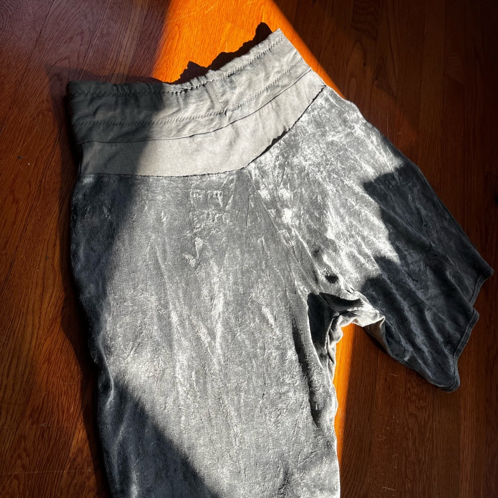 Handmade Men’s velour shorts hemp/bamboo fleece - Picture 4 of 8